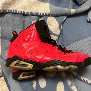 Kids Red and Black Sneakers